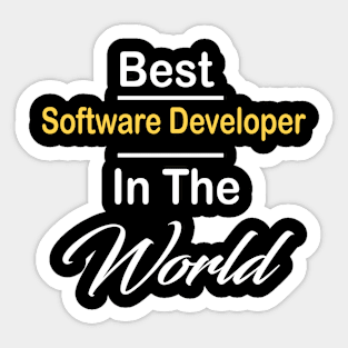 Software Developer Sticker